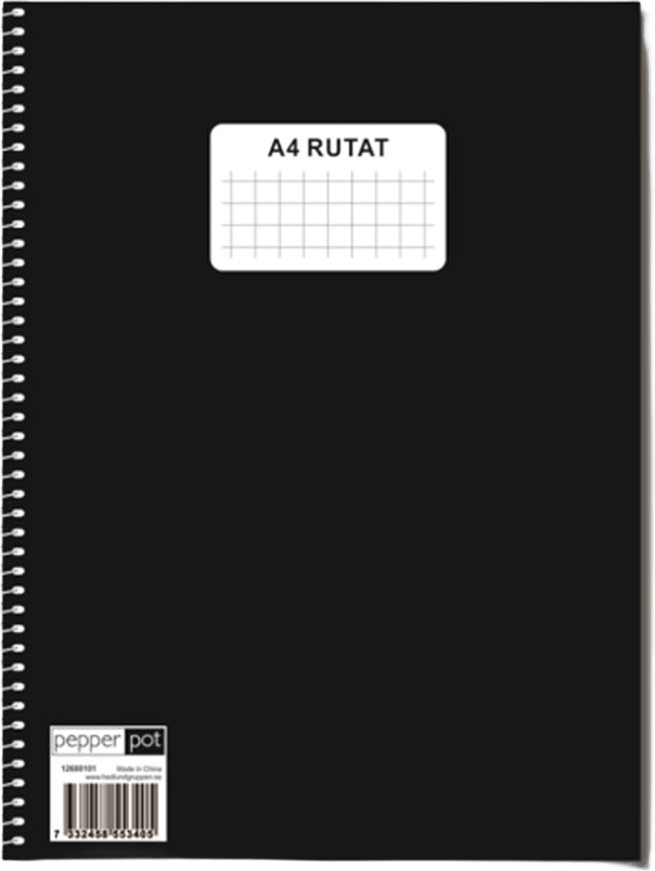 Kollegieblock A4, från Hedlunds.