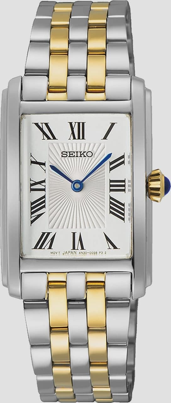 Seiko Dam Vit/bicolor, Metallband - Swr087p1, från Seiko, i färgen 1.