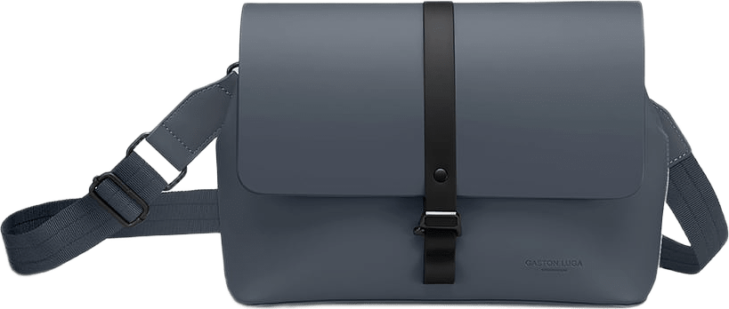 Spläsh Crossbody Medium, från Gaston Luga, i färgen charcoal grey.