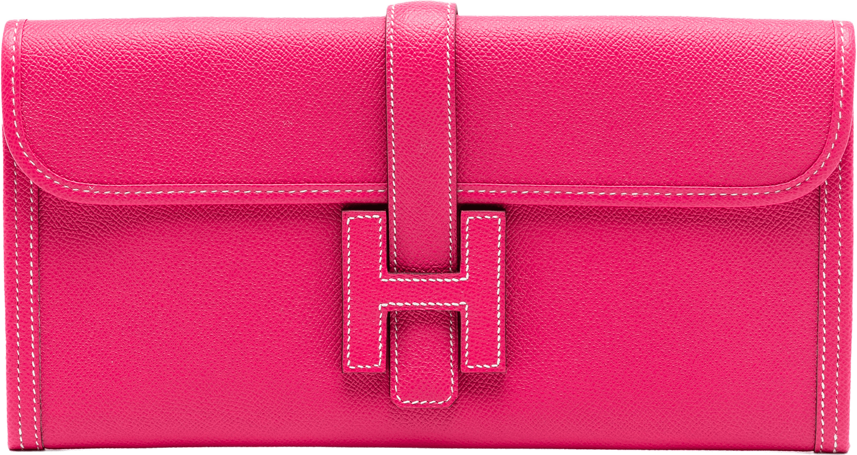 Hermès Swift Jige Elan 29, från Luxclusif, i färgen hot pink.