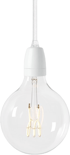 Fönsterlampa Classic White