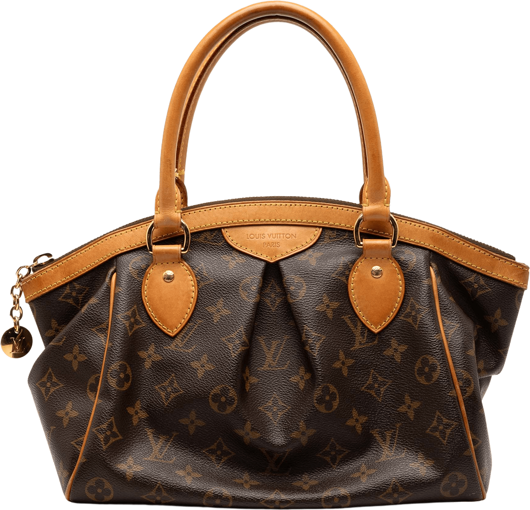 Louis Vuitton Monogram Tivoli Pm, från Luxclusif, i färgen brown.