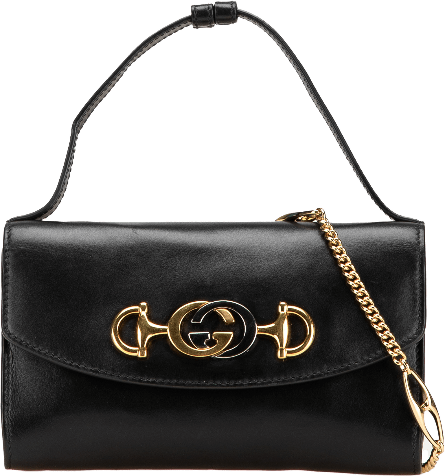 Gucci Mini Leather Zumi Satchel