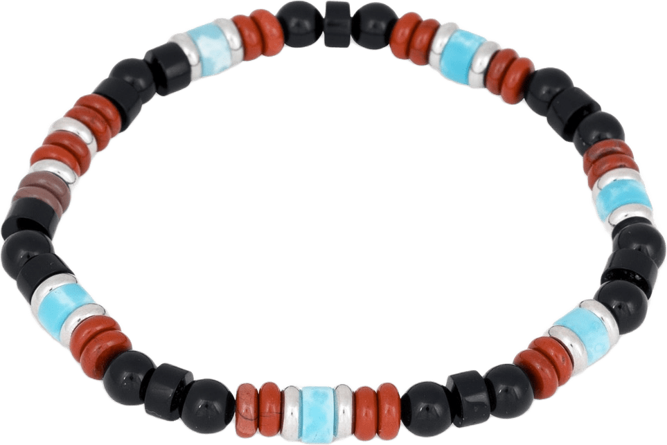Bernt | Beadsarmband, från by BILLGREN, i färgen black.