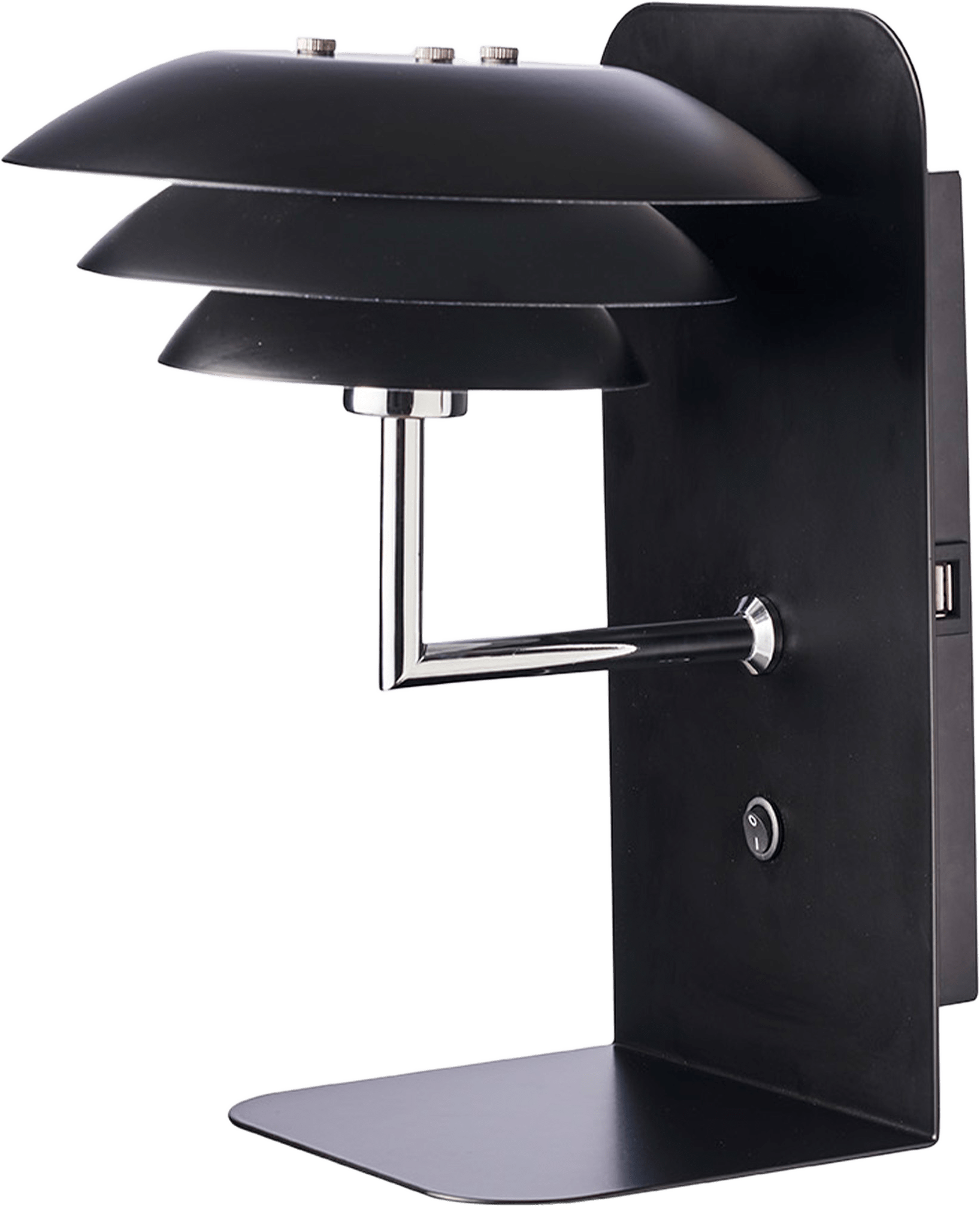 Dl20 Wall Lamp, från Dyberg Larsen, i färgen black.