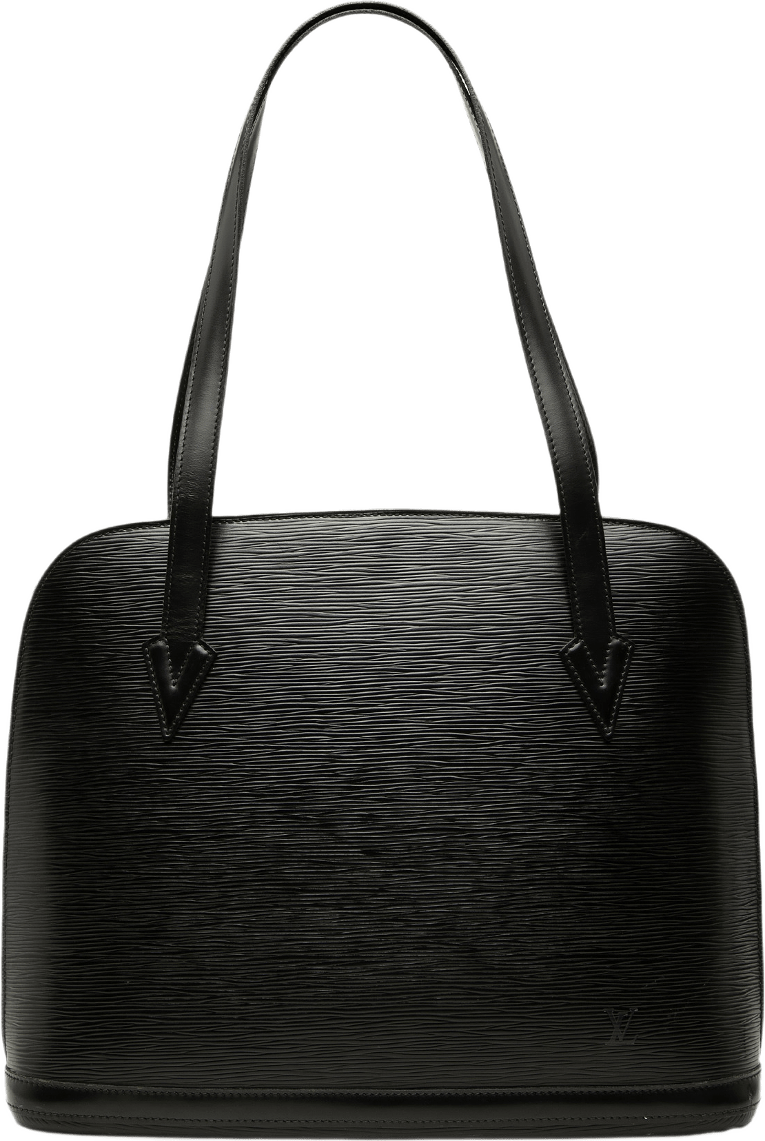 Louis Vuitton Epi Lussac, från Luxclusif, i färgen svart.