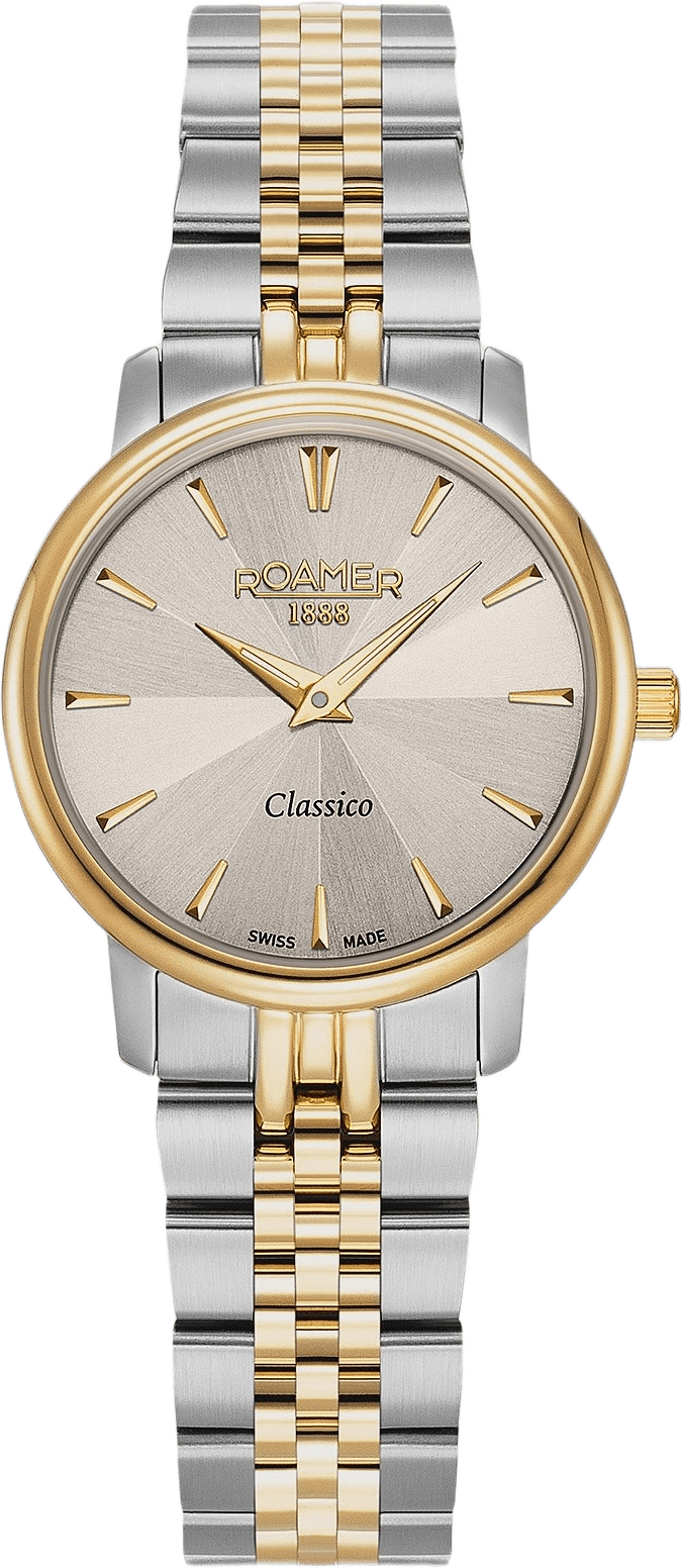 Roamer Classico Ladies Dam Svart/läderband - 971857 48 55 50, från ROAMER, i färgen 1.