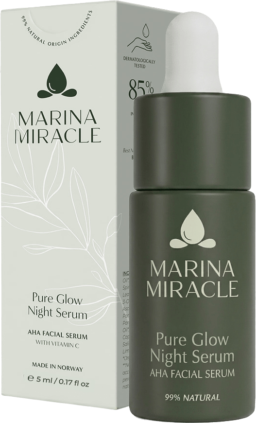 Pure Glow Night Serum -small (tidigare Argan Night Serum), från Marina Miracle.