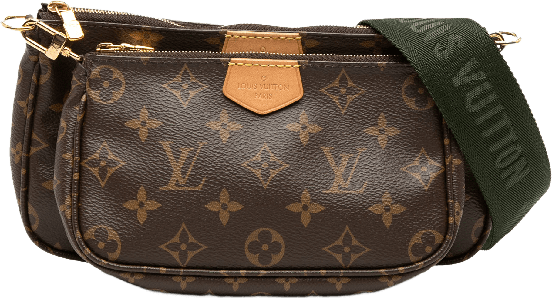 Louis Vuitton Monogram Multi Pochette Accessoires, från Luxclusif, i färgen brown.