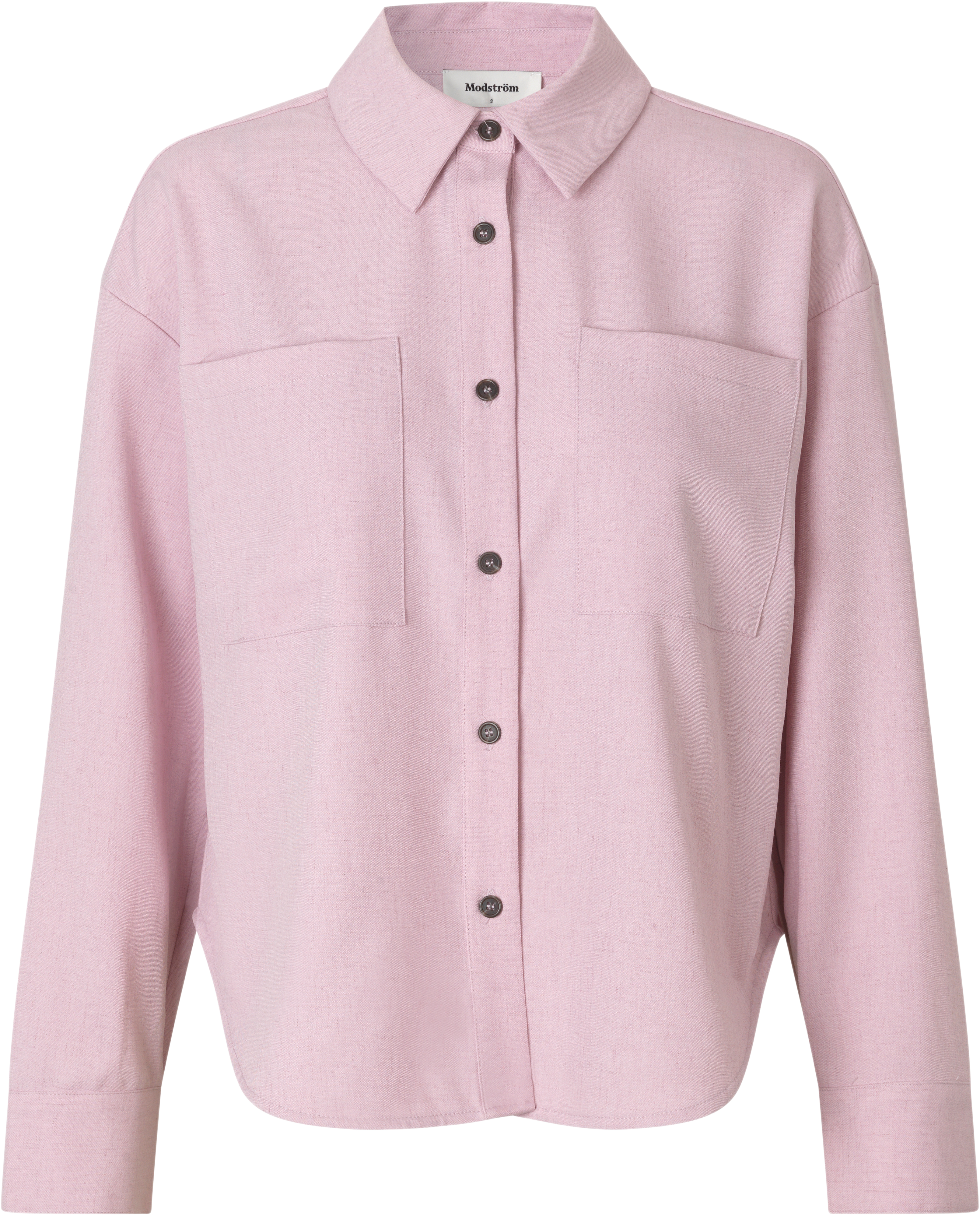 Sophiemd Shirt, från Modström, i färgen pink melange.