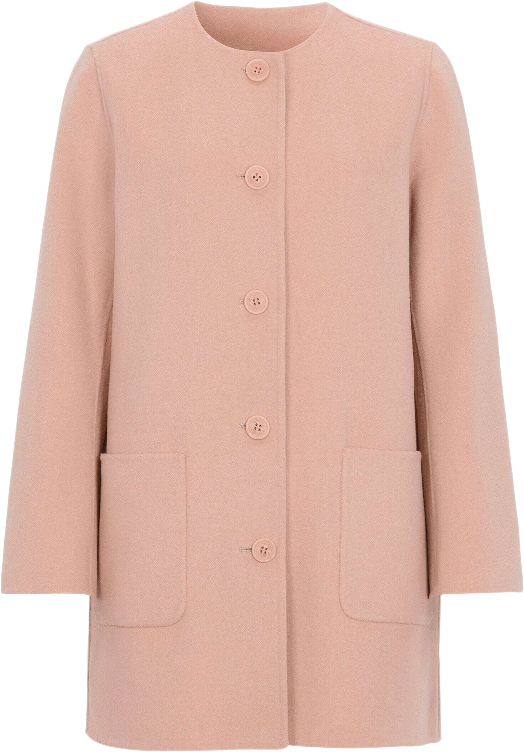 Josephine Coat, från Newhouse, i färgen ljusrosa.
