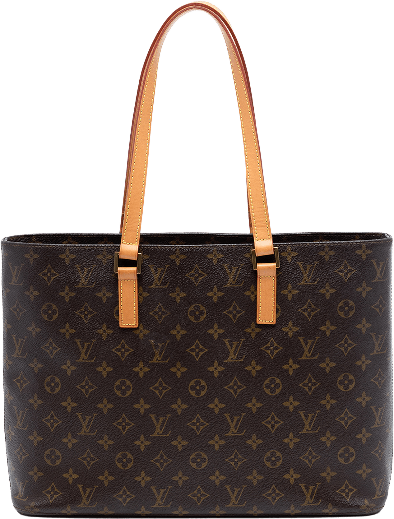 Louis Vuitton Monogram Luco, från Luxclusif, i färgen brown.