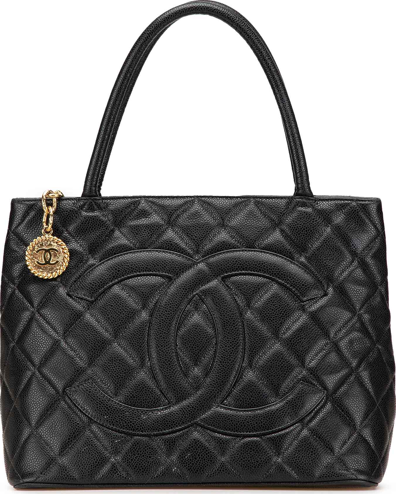 Chanel Caviar Medallion Tote