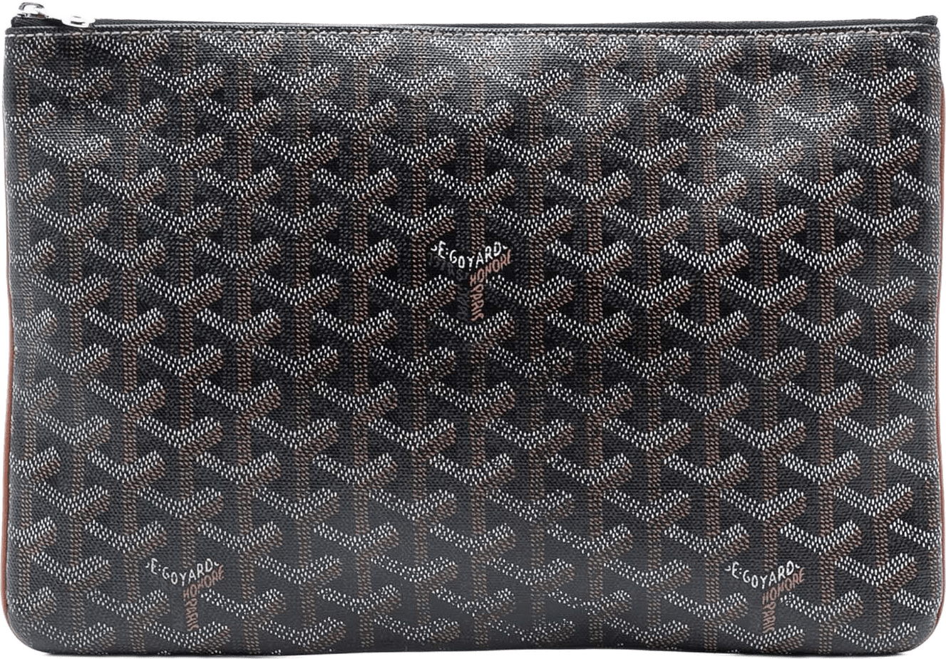 Goyard Goyardine Senat Mm, från Luxclusif, i färgen black.