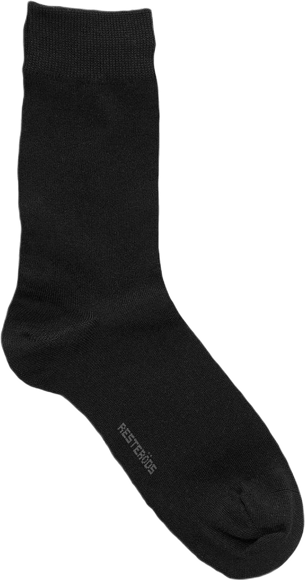 Bambu, Strumpor, 10-pack, Svart, från Resteröds, i färgen black.