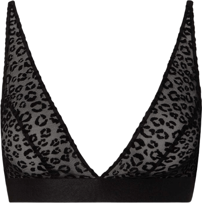Mesh Plunge Bralette
