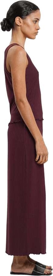 Coco Skirt - Wine