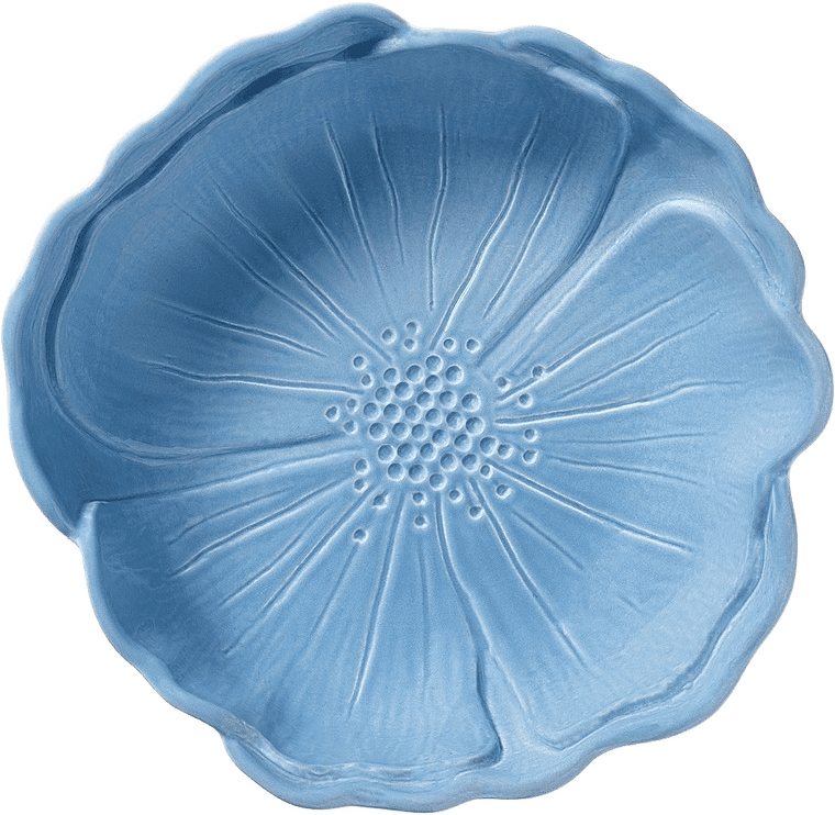 Poppy Skål - 18 Cm, från Pick A Poppy, i färgen light blue.