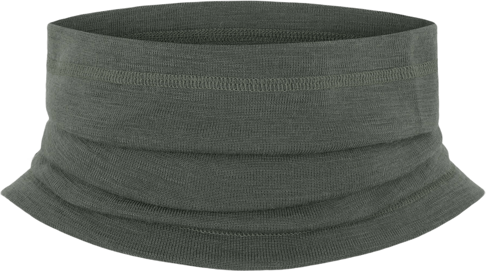 Ekologisk Ull, Hals Skål, Svart, från Dovre, i färgen green.