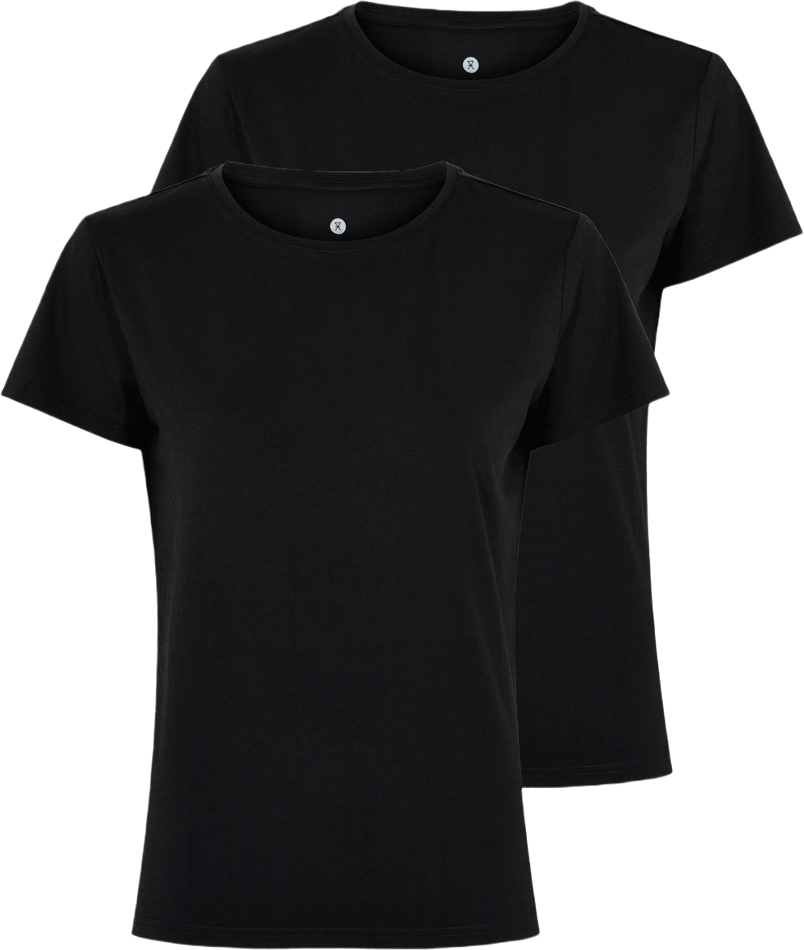 2-pack Bambu, T-shirt, Brun