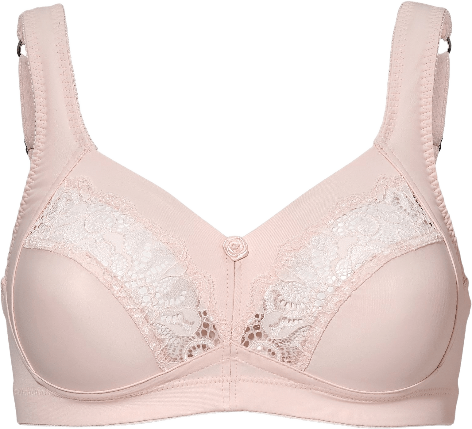 Meadow Bh Utan Bygel, från Swegmark, i färgen crystal pink.