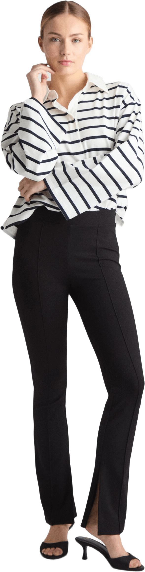 Lucy Pants - Black, från Residus, i färgen black.