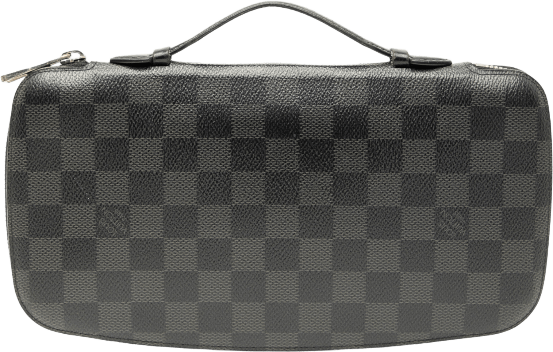Louis Vuitton Damier Graphite Atoll Organizer, från Luxclusif, i färgen black.