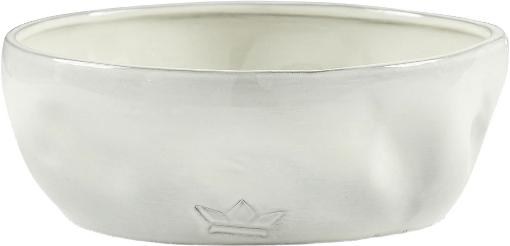 Skål Vit 800ml 6.5x18cm, från Dutchdeluxes, i färgen white.