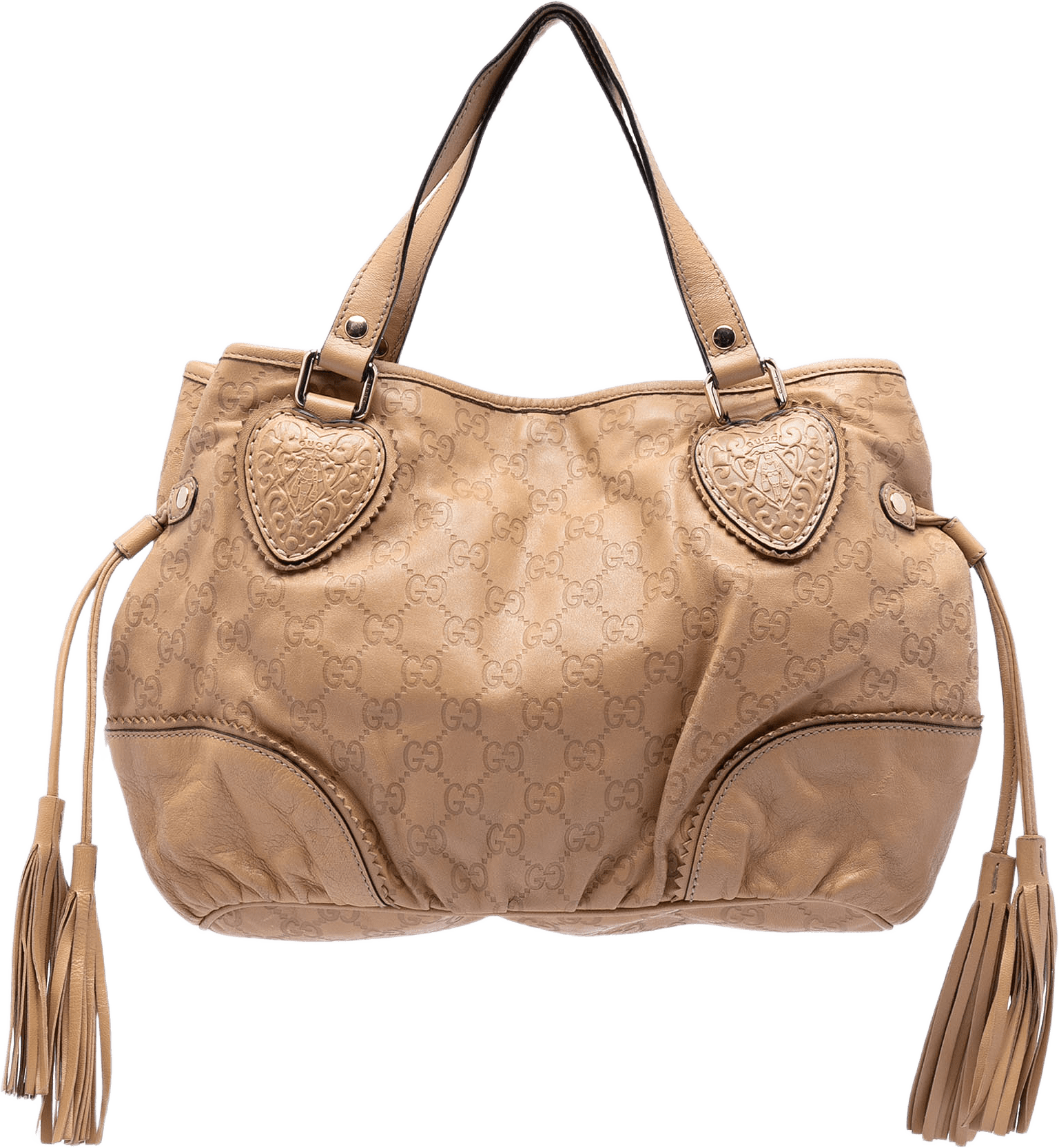 Gucci Small Guccissima Tribeca Tote, från Luxclusif, i färgen brown.