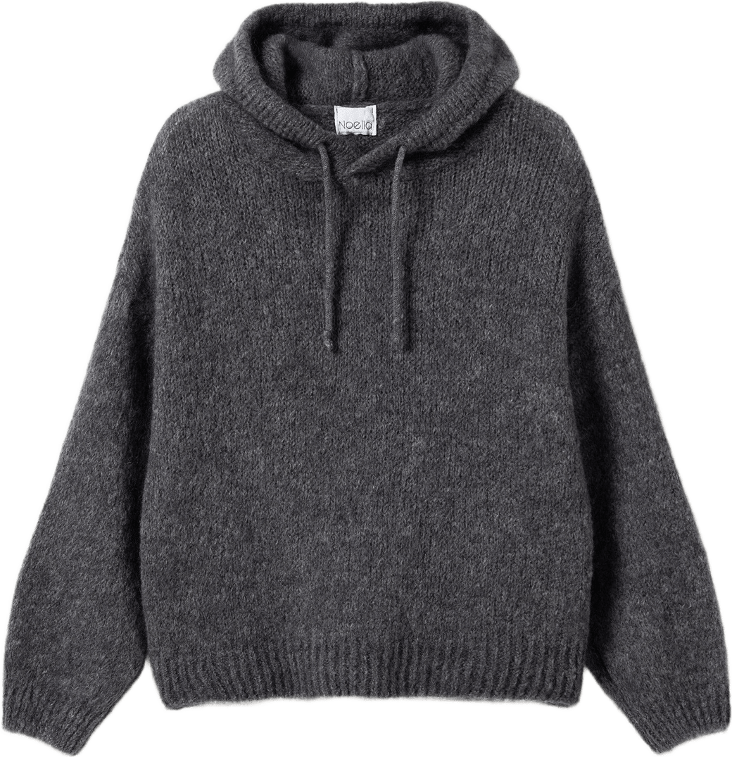 Leola Knit - Dark Grey Mel., från Noella, i färgen dark grey mel..