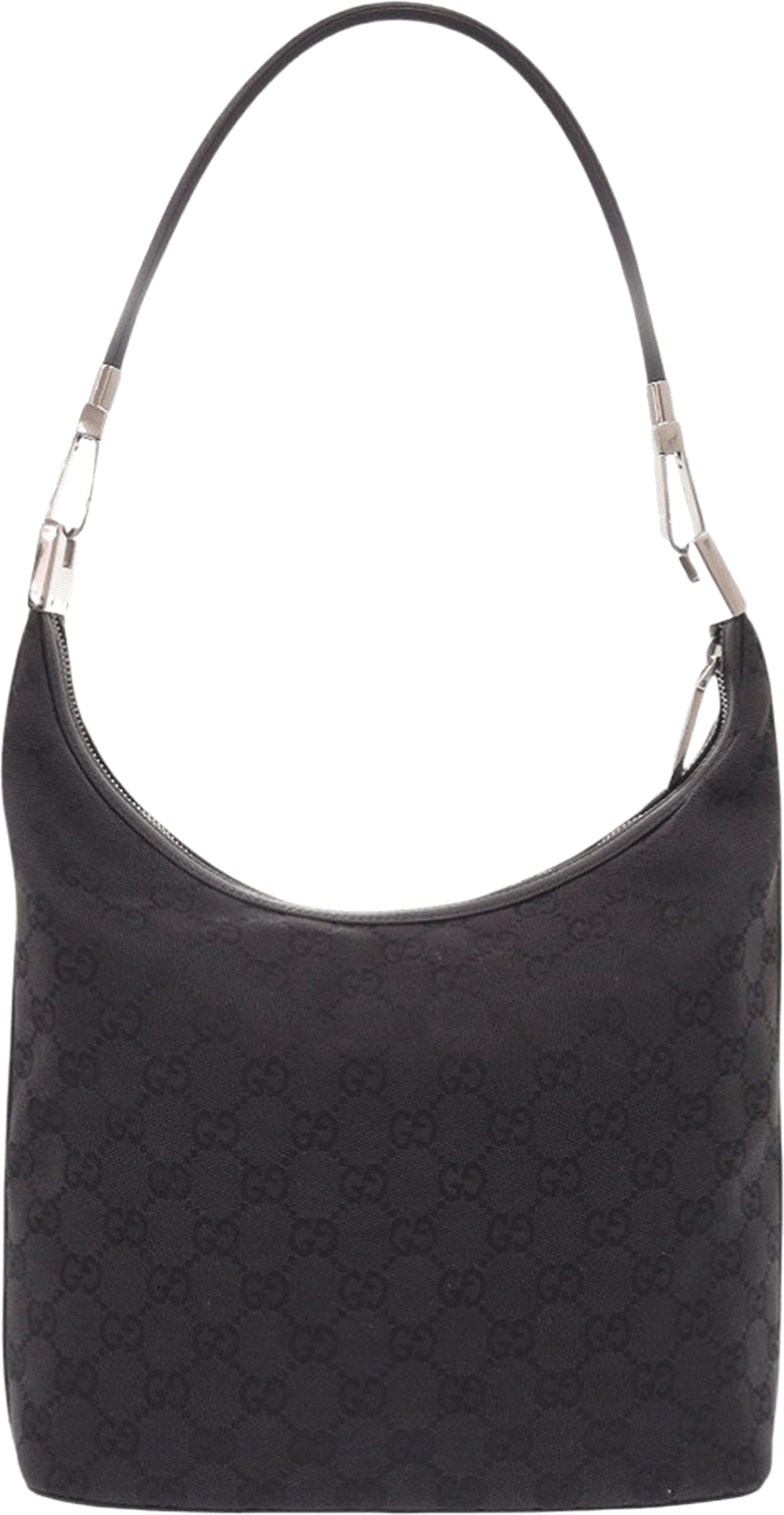 Gucci Gg Canvas Shoulder Bag, från Luxclusif, i färgen black.