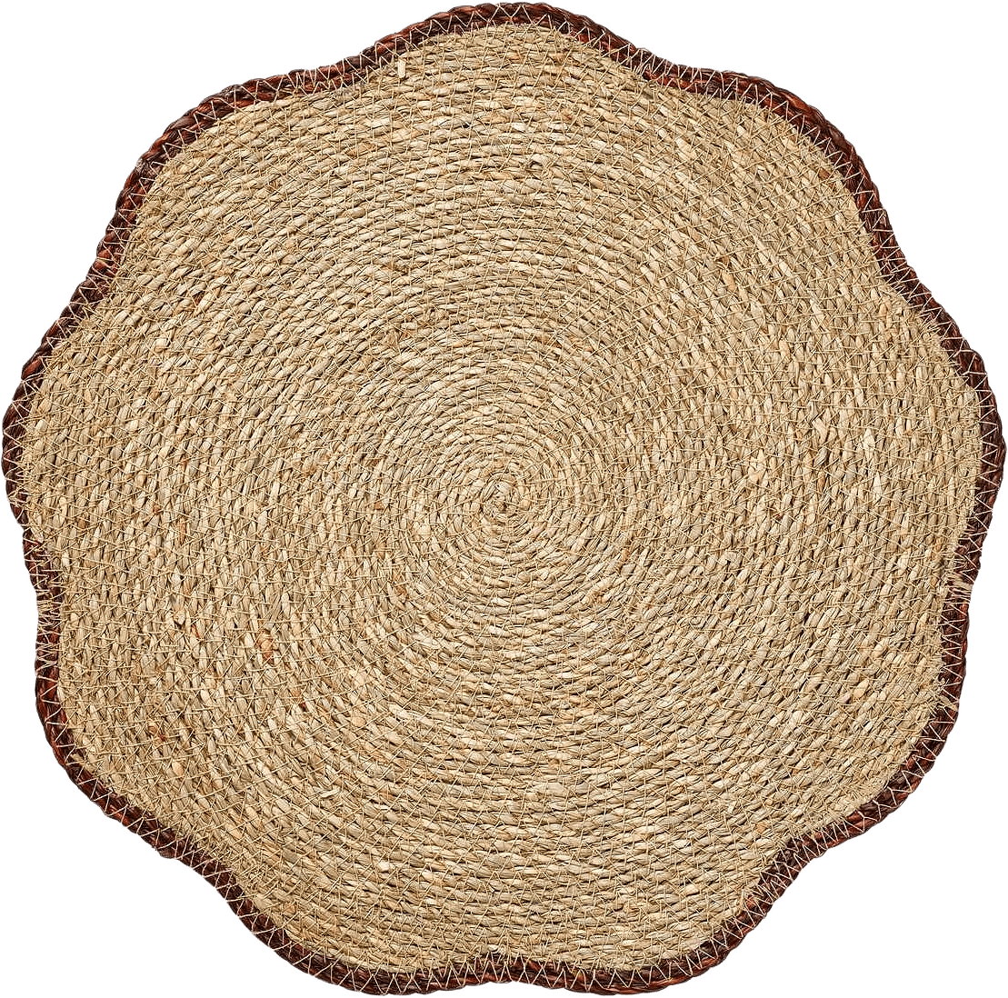 Sjögräs Bordstablett - 36cm, från Pick A Poppy, i färgen brown.