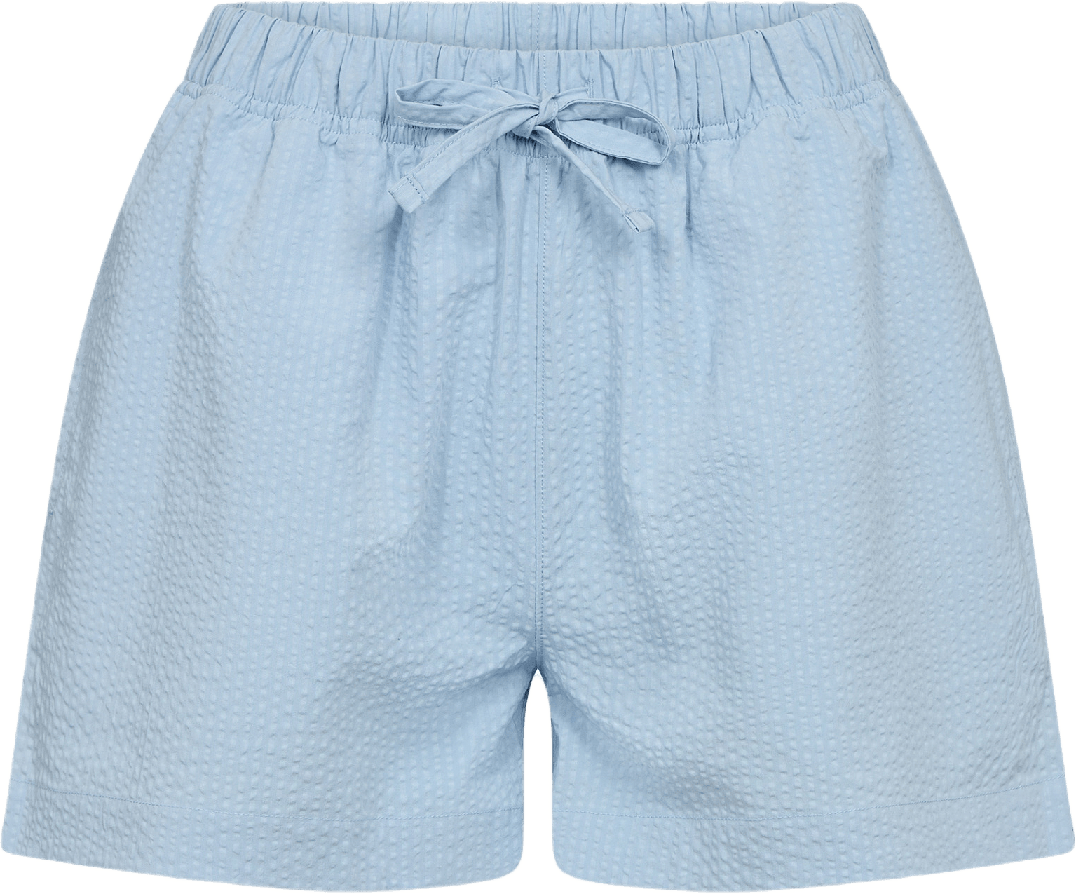 Bambu, "seersucker" Nattshorts, Ros