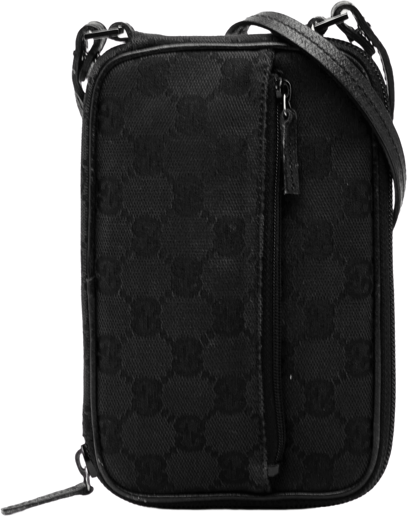 Gucci Gg Canvas Crossbody, från Luxclusif, i färgen black.