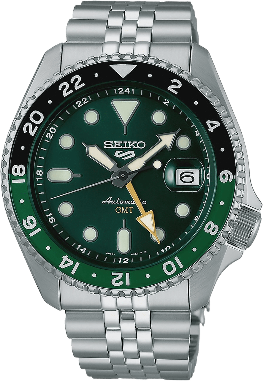 Seiko 5 Sports Automatic Gul/stål, Stållänk - Ssk035k1, från Seiko, i färgen 1.