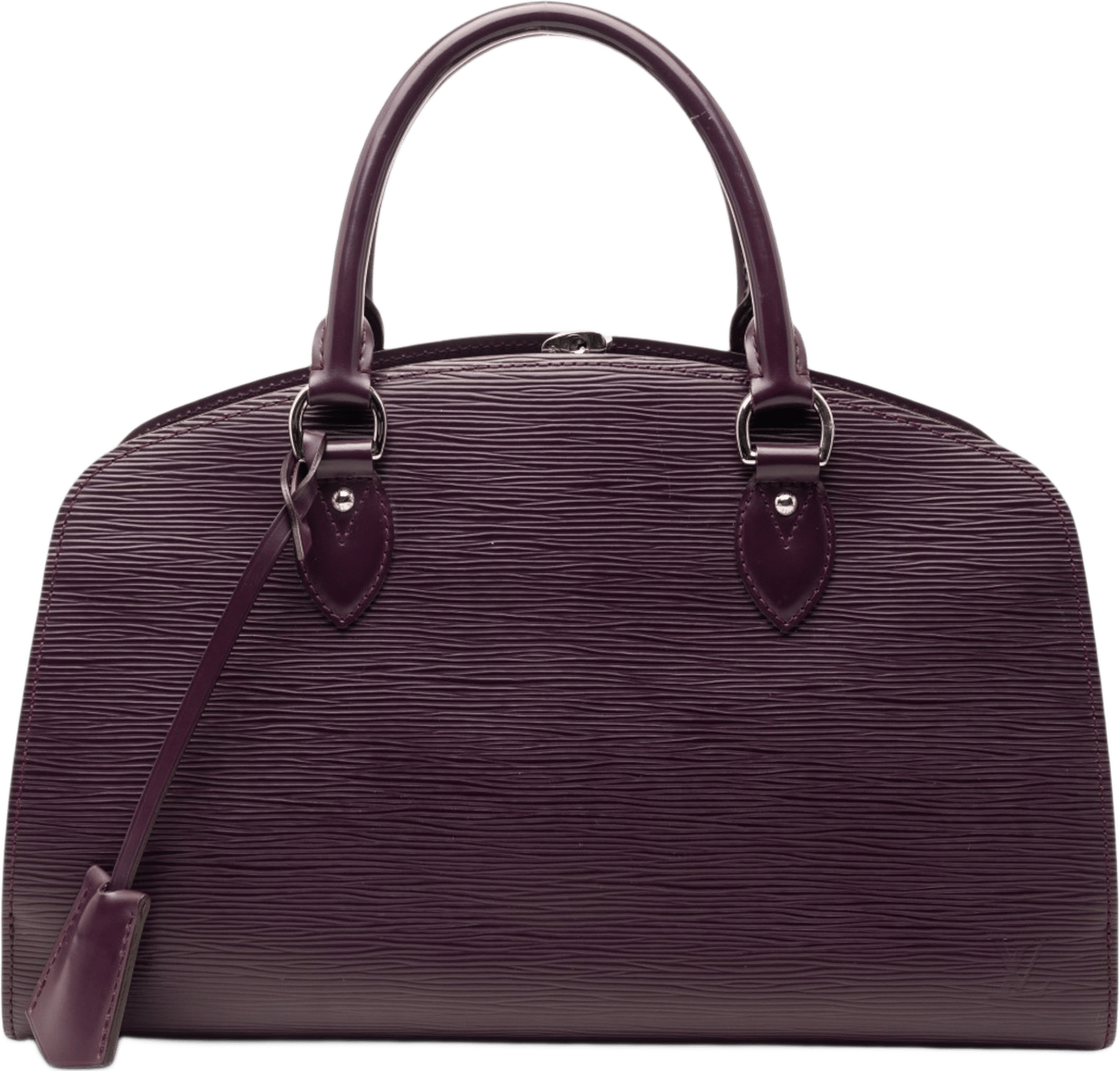 Louis Vuitton Epi Jasmine, från Luxclusif, i färgen purpur.