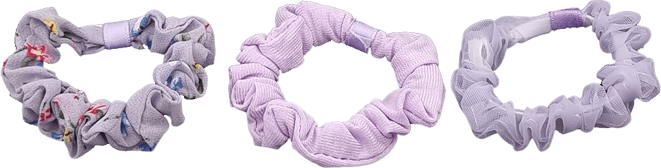 3 Pack Mini Scrunchies