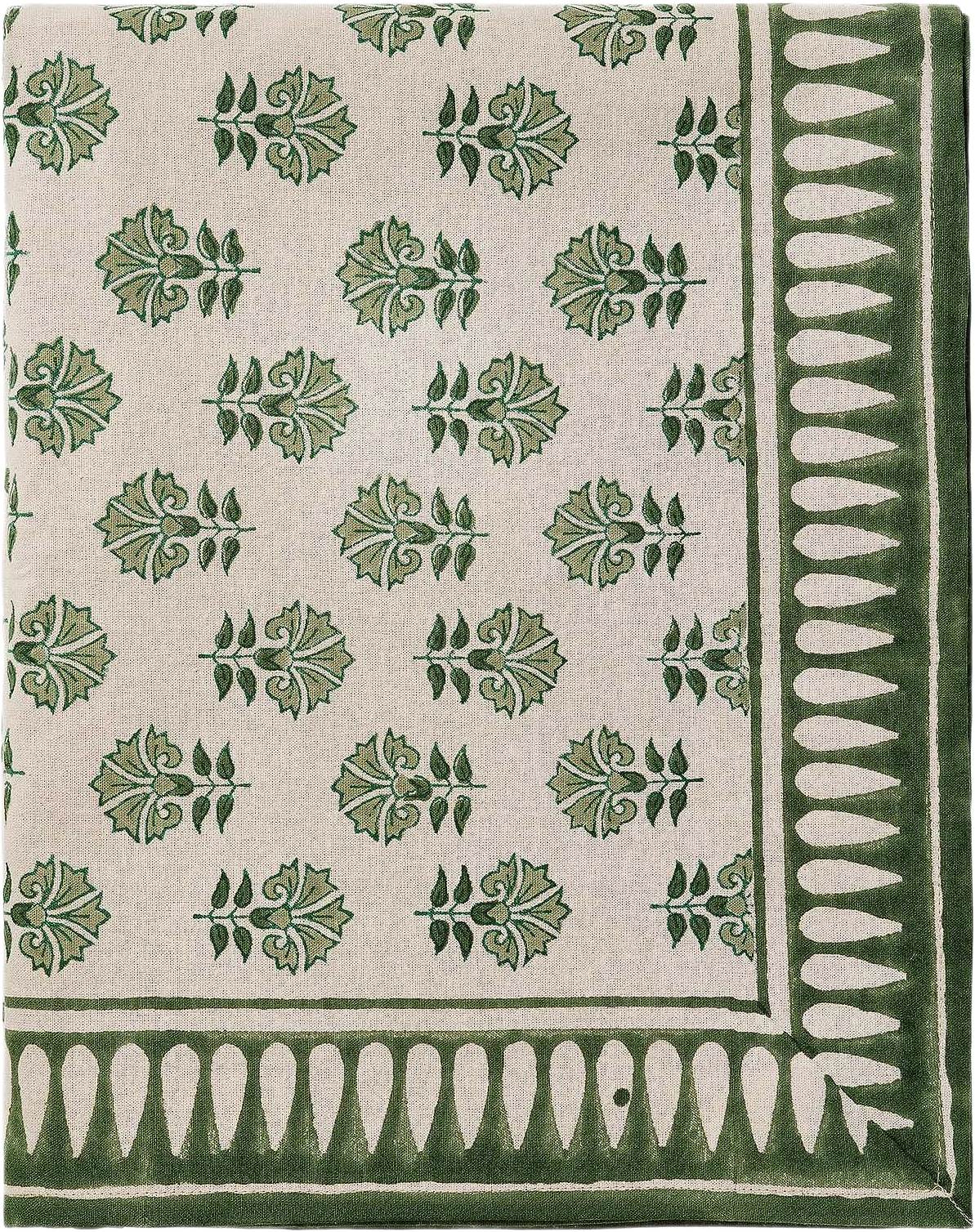 Ines Bordsduk, från Pick A Poppy, i färgen green.