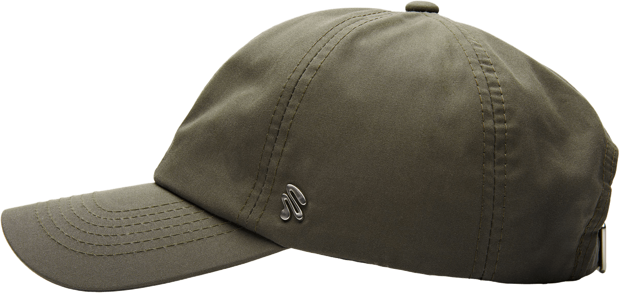 Dad Cap 105 Ventile, från Stiksen, i färgen moss.