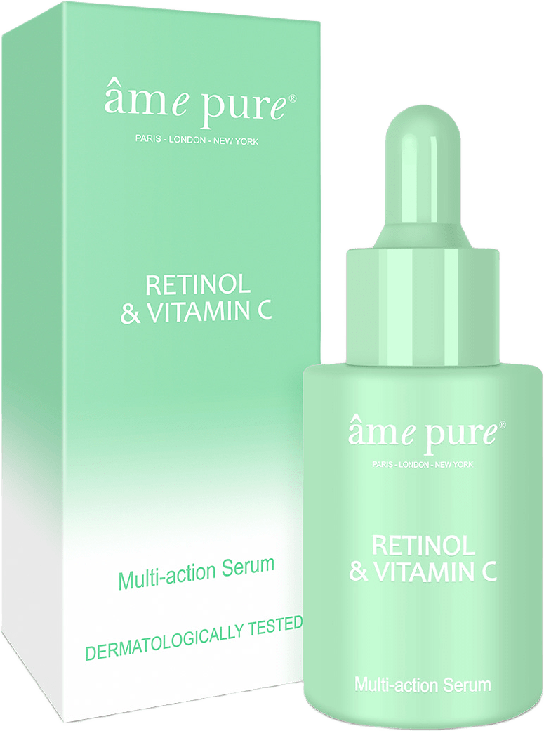 Retinol & Vitamin C Serum, från Âme Pure, i färgen Green.
