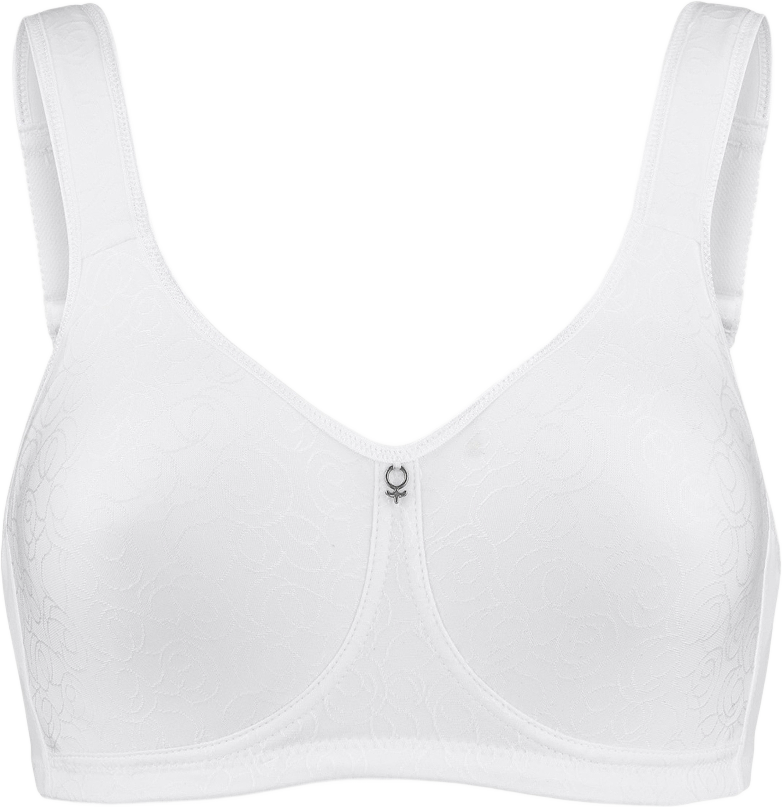 Lovely Agnes Bh Utan Bygel Med Protesfunktion, från Swegmark, i färgen white.