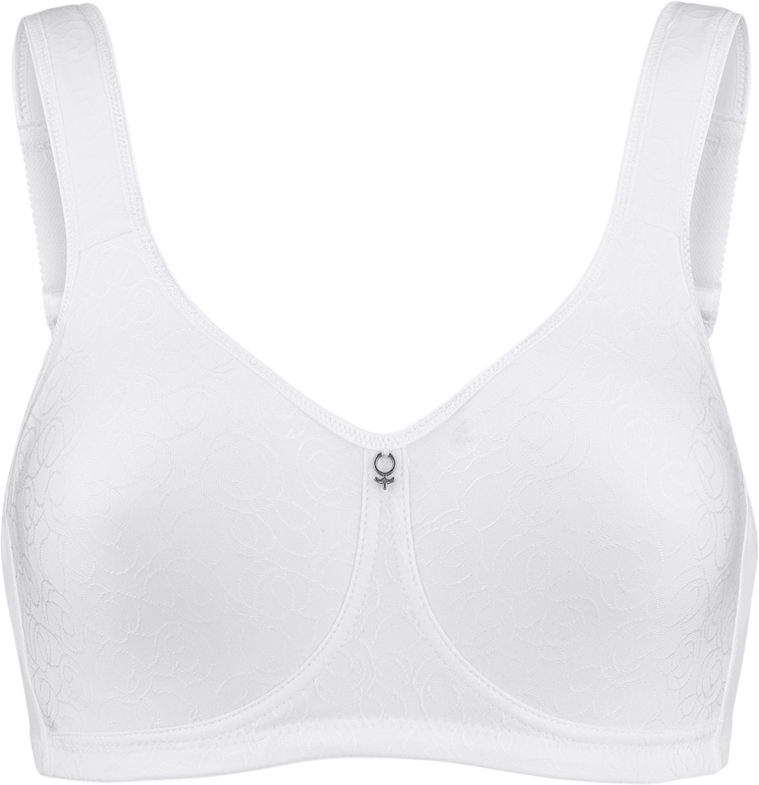 Lovely Agnes Bh Utan Bygel Med Protesfunktion, från Swegmark, i färgen white.