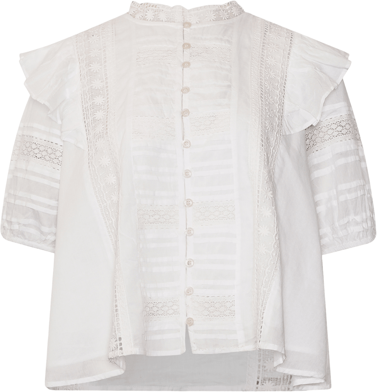 Keshondra Blouse - White
