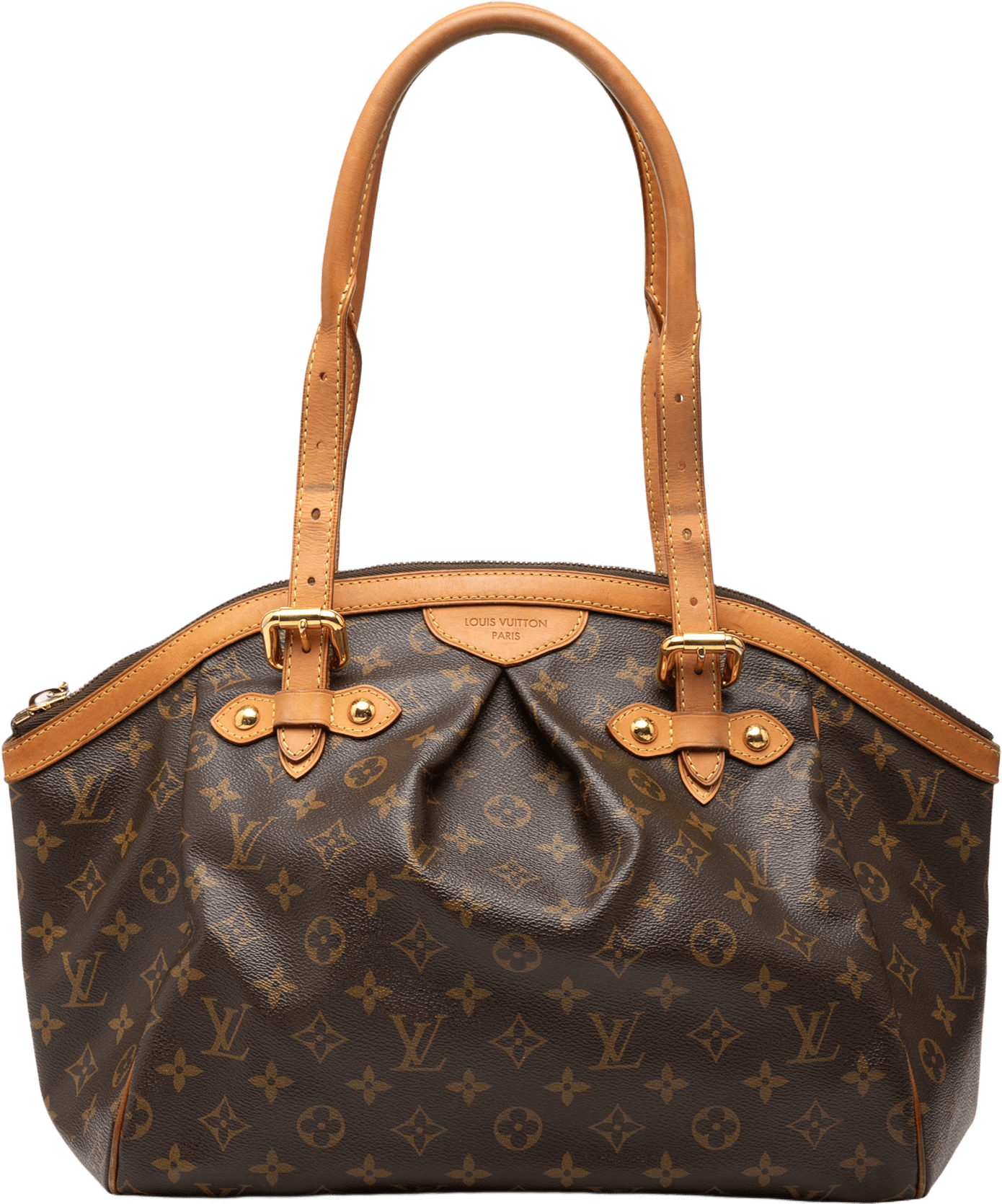 Louis Vuitton Monogram Tivoli Gm, från Luxclusif, i färgen brown.