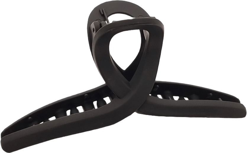 Hårklämma 13cm, från Complement, i färgen black.