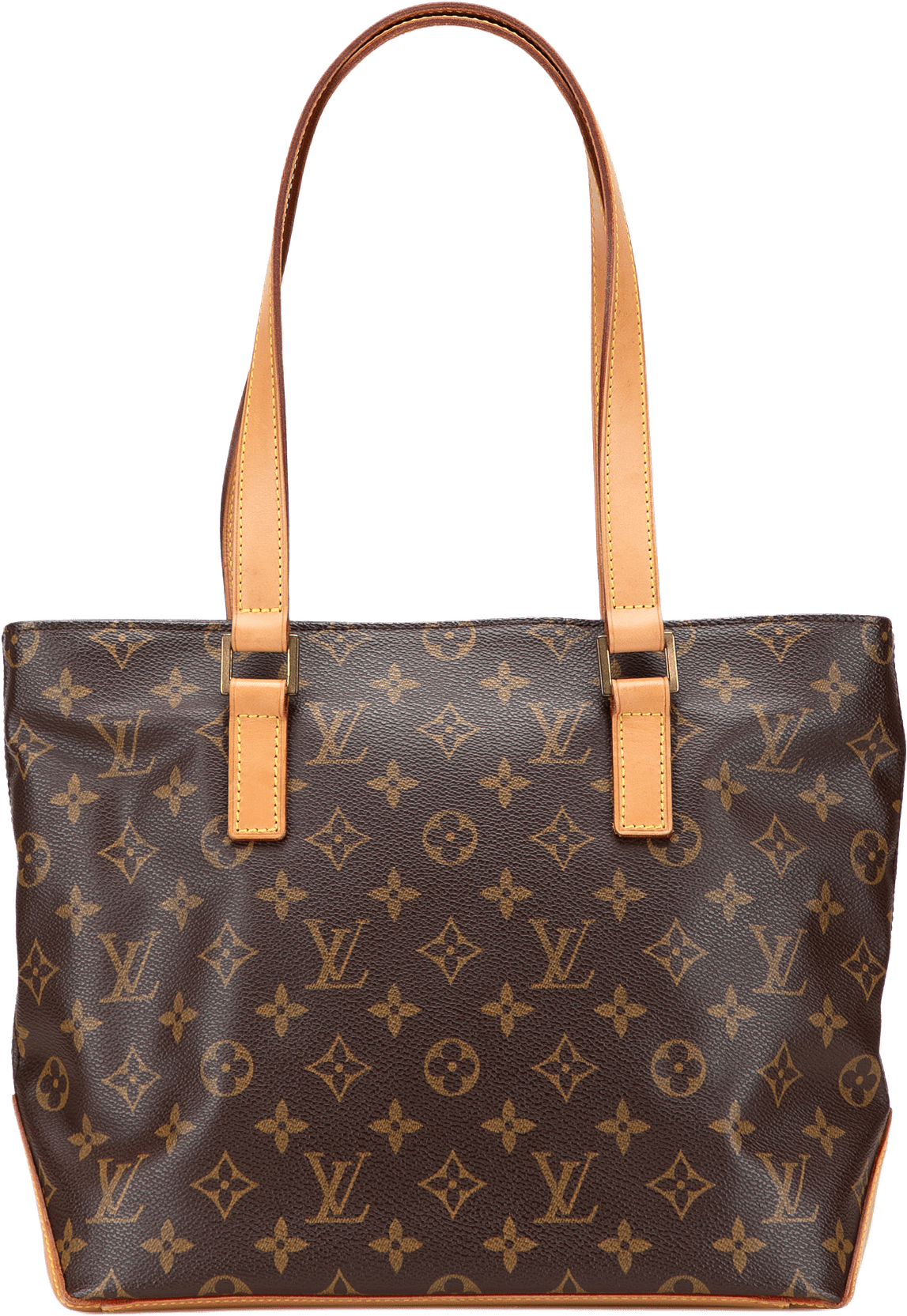 Louis Vuitton Monogram Cabas Piano, från Luxclusif, i färgen brown.