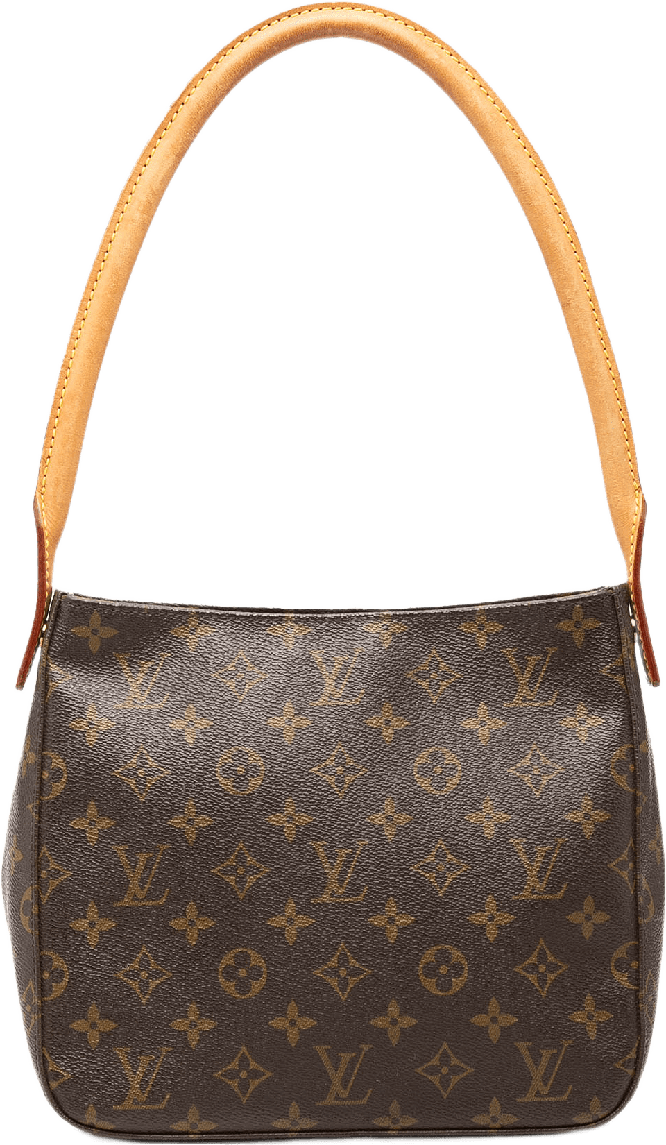 Louis Vuitton Monogram Looping Mm, från Luxclusif, i färgen brown.