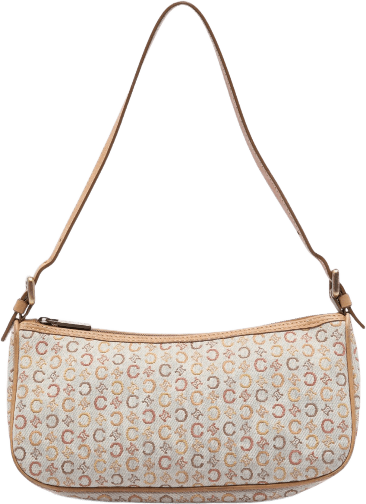 Celine C Macadam Canvas Shoulder Bag, från Luxclusif, i färgen brun.