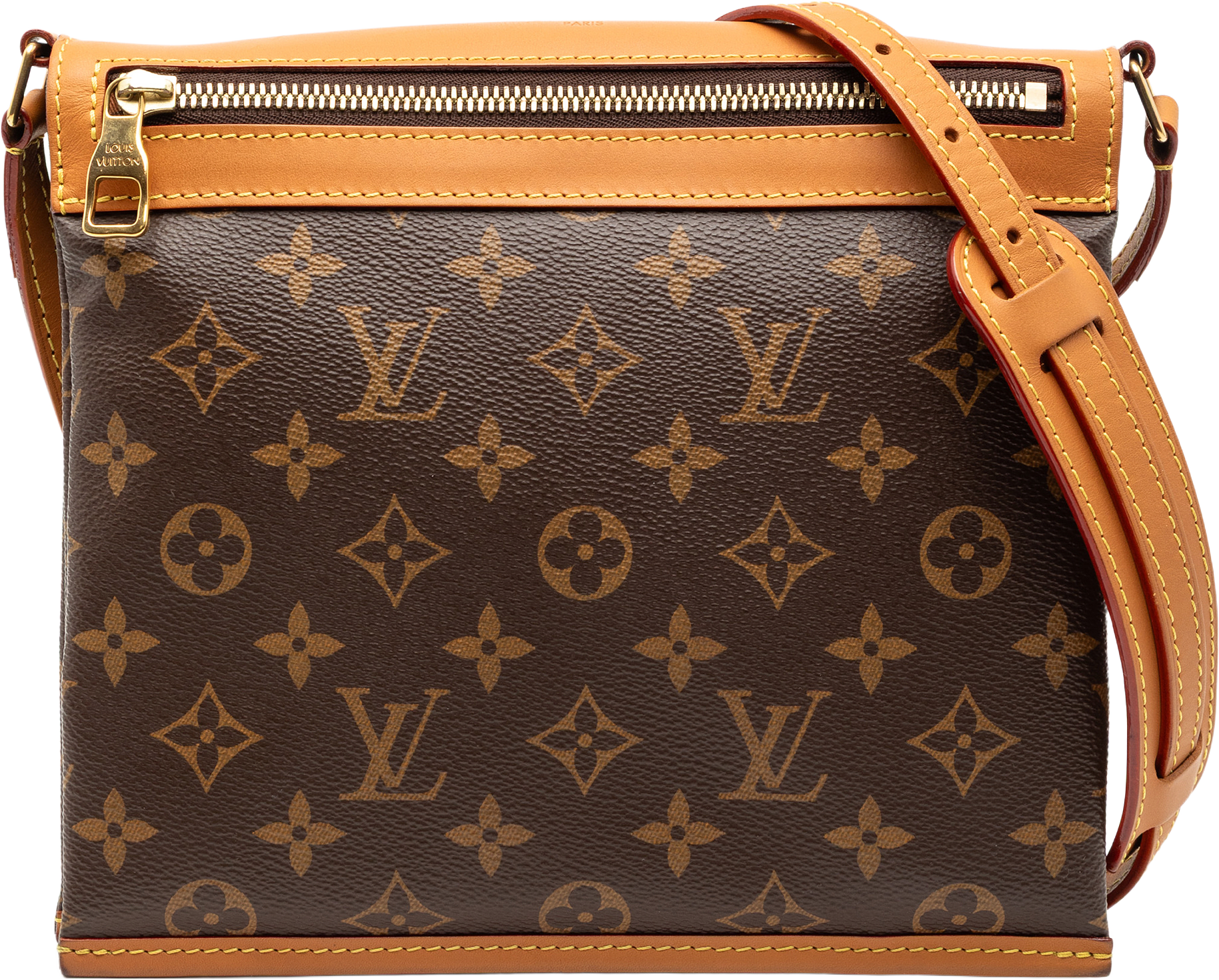 Louis Vuitton Monogram Saumur Messenger Pm, från Luxclusif, i färgen brown.