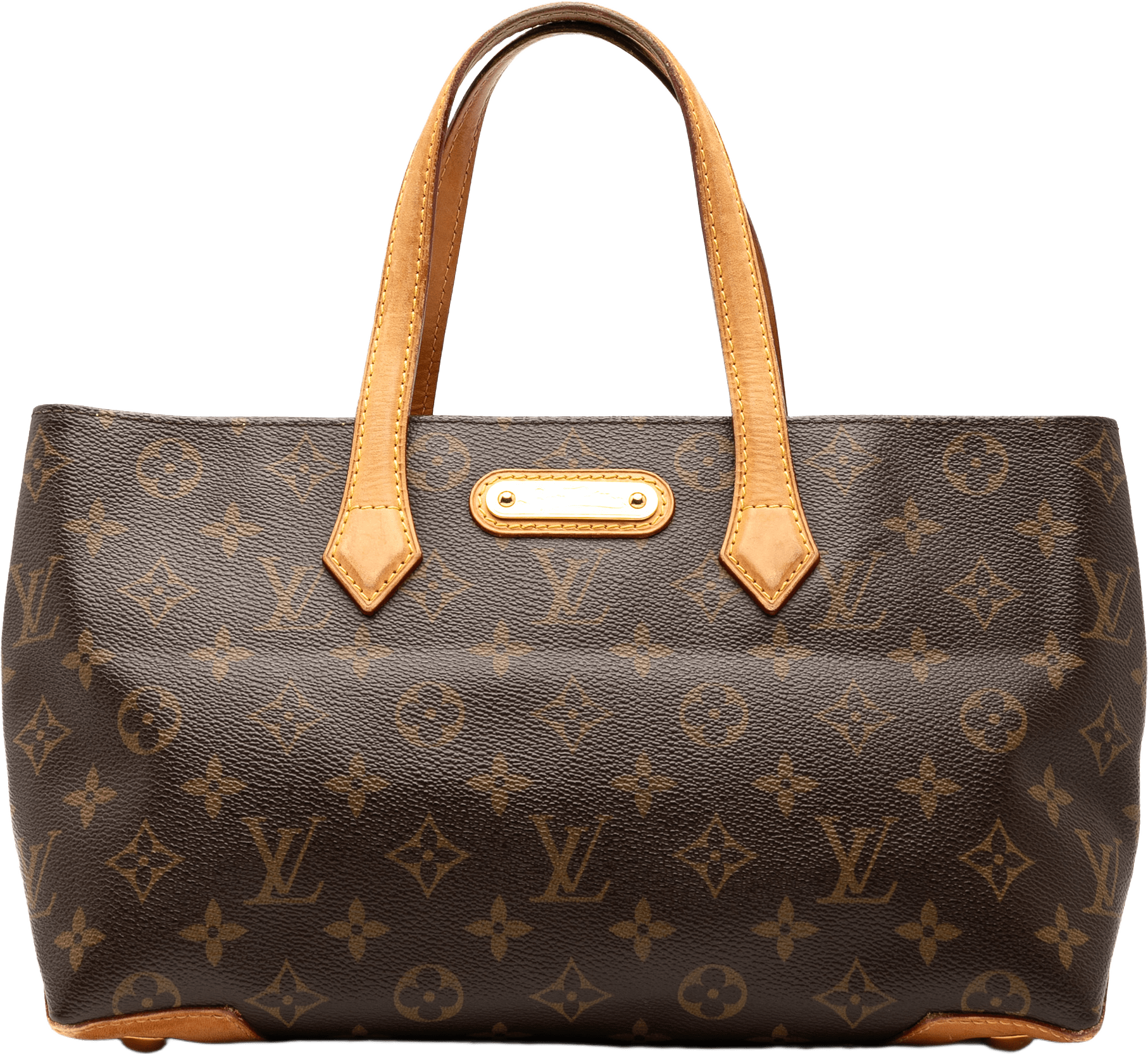 Louis Vuitton Monogram Wilshire Pm, från Luxclusif, i färgen brown.